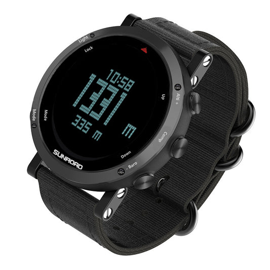 Multifunctional Mountaineering Watch With Compass Cosmic Harmony