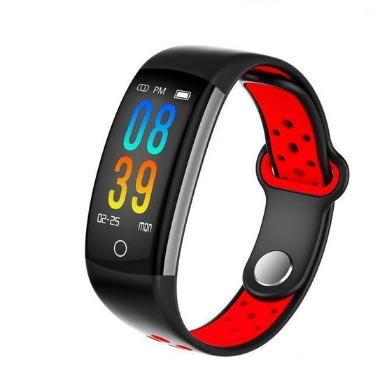 0.96 LCD Q6 Smart Band Heart Rate Monitor Fitness Bracelet IP68 Waterproof Watches Blood Pressure Oxygen Fintess Tracker Cosmic Harmony