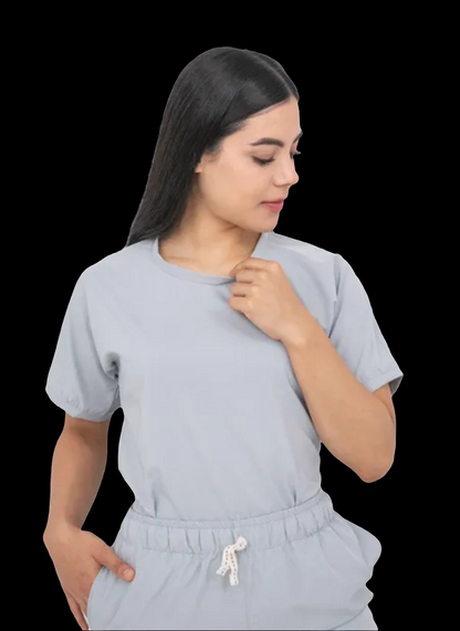 Uniforme para Estudiantes en Gris Perla – Sofisticación y Comodidad en tu Primer Paso