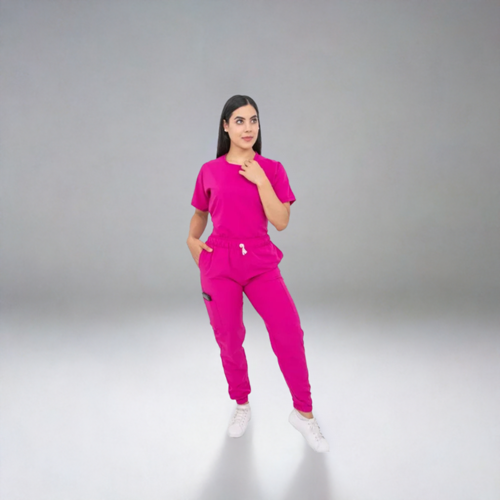 Uniforme para Estudiantes en Rosa Fucsia – Destaca con Estilo y Confianza