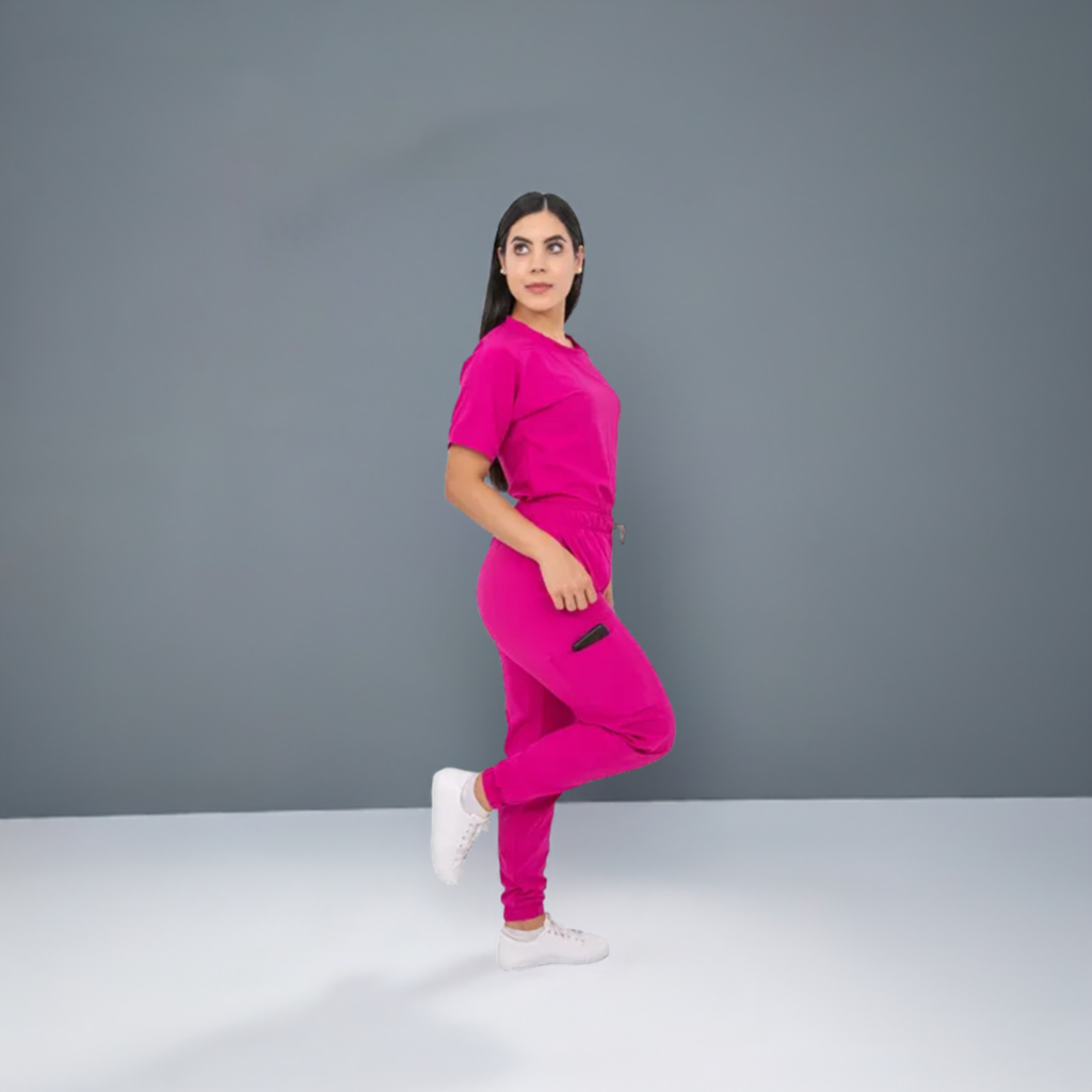 Uniforme para Estudiantes en Rosa Fucsia – Destaca con Estilo y Confianza